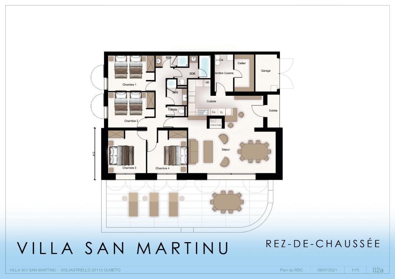 Villas Valinco San Martinu Corse Du Sud - Vue Et Proche Mer - Piscines-7 Chambres Олмето Екстериор снимка